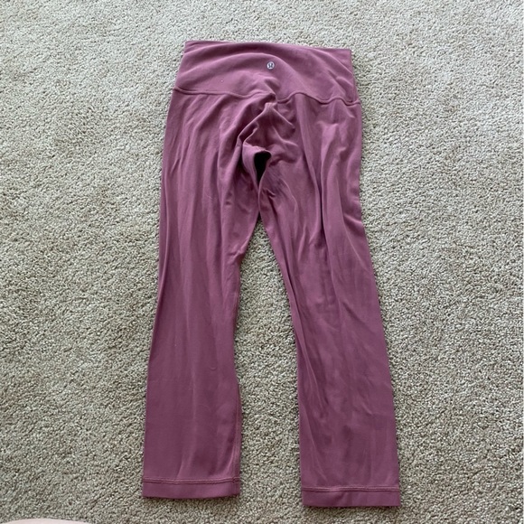 Lululemon | Women's Align Crop 21" So Merlot Size 6 - Picture 5 of 7